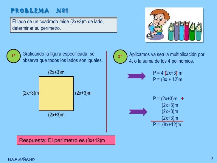 Problemas con expresiones algebraicas