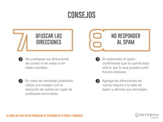 Conversia – Problemas de seguridad en tu correo electrónico | PDF