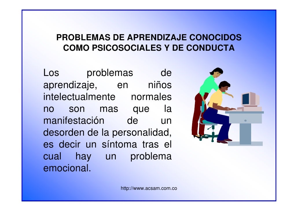 Problemas De Aprendizaje Psicosocial Y Conducta5 Bppt5 D