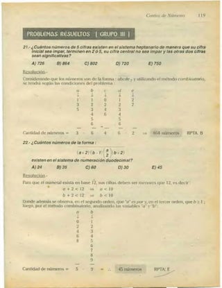 Problemas de aritmetica y como resolverlos