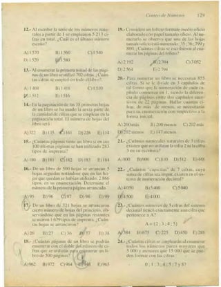 Problemas de aritmetica y como resolverlos
