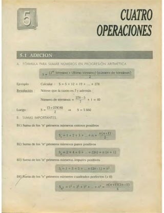 Problemas de aritmetica y como resolverlos