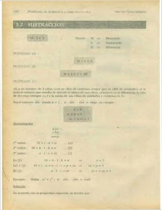 Problemas de aritmetica y como resolverlos