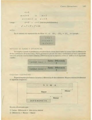 Problemas de aritmetica y como resolverlos