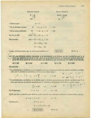 Problemas de aritmetica y como resolverlos
