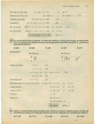 Problemas de aritmetica y como resolverlos