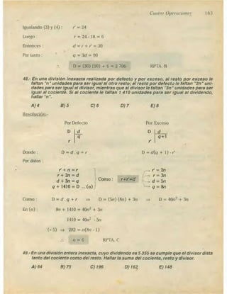 Problemas de aritmetica y como resolverlos