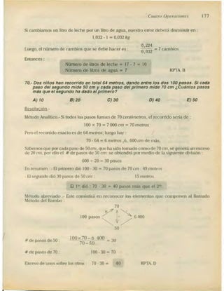 Problemas de aritmetica y como resolverlos