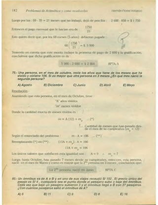 Problemas de aritmetica y como resolverlos
