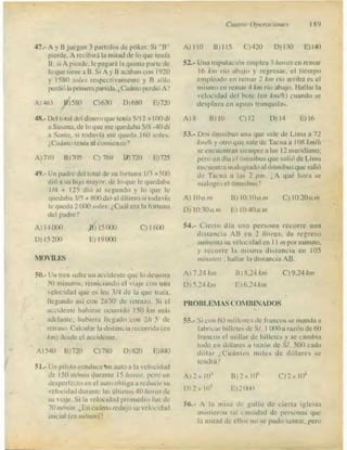 Problemas de aritmetica y como resolverlos