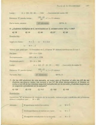 Problemas de aritmetica y como resolverlos