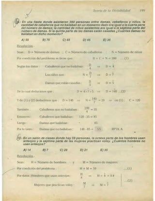 Problemas de aritmetica y como resolverlos