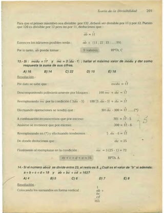 Problemas de aritmetica y como resolverlos