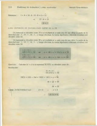 Problemas de aritmetica y como resolverlos