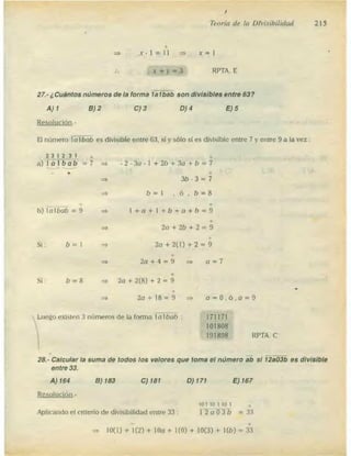 Problemas de aritmetica y como resolverlos