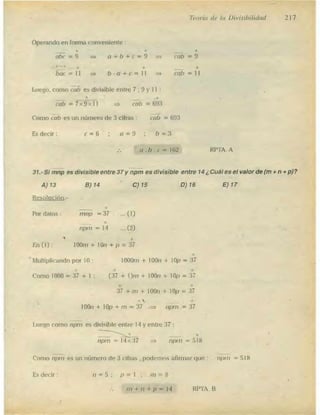 Problemas de aritmetica y como resolverlos