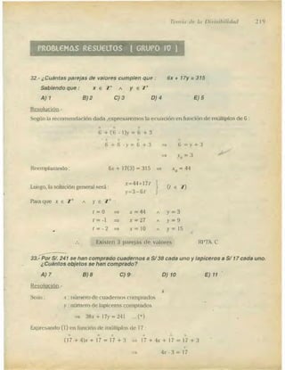 Problemas de aritmetica y como resolverlos