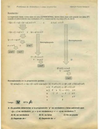 Problemas de aritmetica y como resolverlos