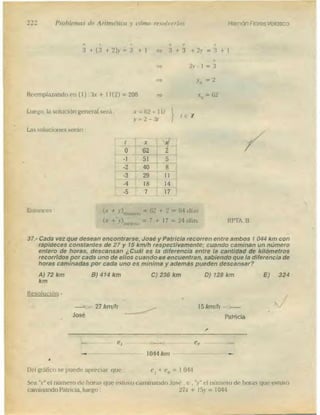 Problemas de aritmetica y como resolverlos