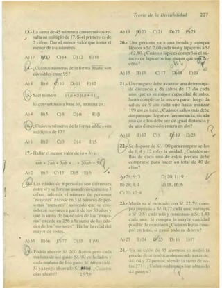 Problemas de aritmetica y como resolverlos