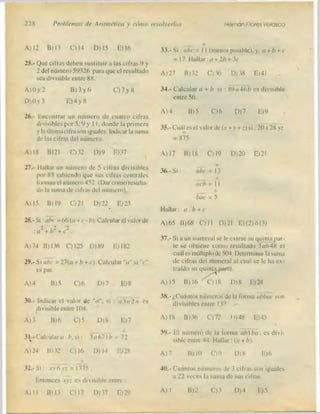 Problemas de aritmetica y como resolverlos