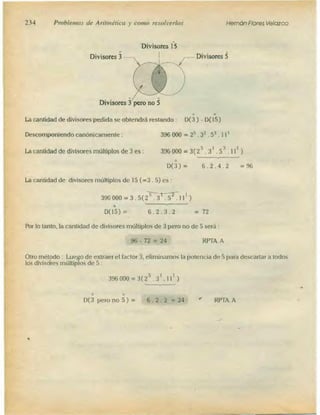 Problemas de aritmetica y como resolverlos