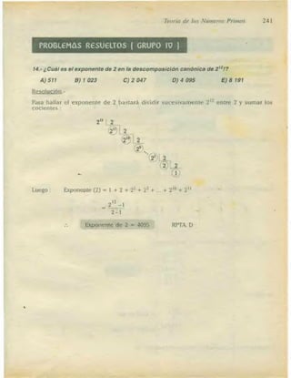 Problemas de aritmetica y como resolverlos