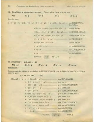 Problemas de aritmetica y como resolverlos