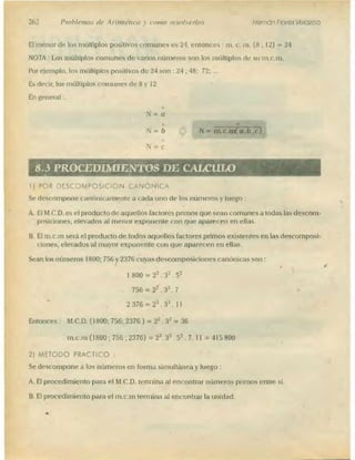 Problemas de aritmetica y como resolverlos