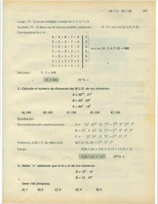 Problemas de aritmetica y como resolverlos