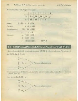 Problemas de aritmetica y como resolverlos