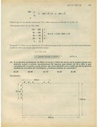 Problemas de aritmetica y como resolverlos