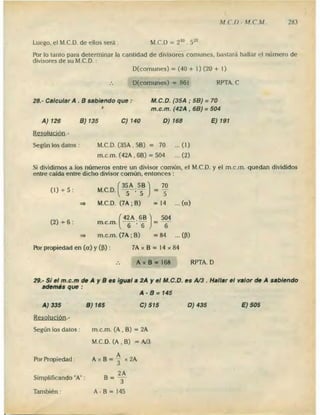 Problemas de aritmetica y como resolverlos
