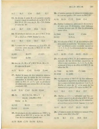 Problemas de aritmetica y como resolverlos