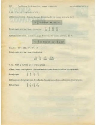 Problemas de aritmetica y como resolverlos