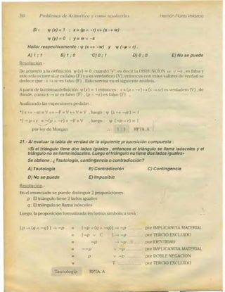 Problemas de aritmetica y como resolverlos