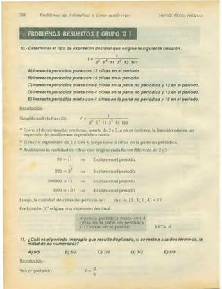 Problemas de aritmetica y como resolverlos