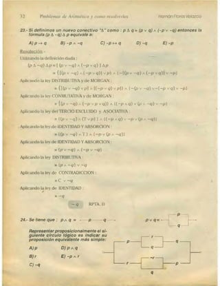 Problemas de aritmetica y como resolverlos