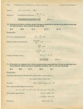 Problemas de aritmetica y como resolverlos