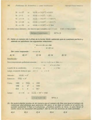 Problemas de aritmetica y como resolverlos
