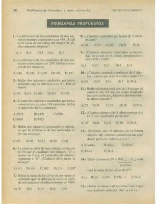 Problemas de aritmetica y como resolverlos