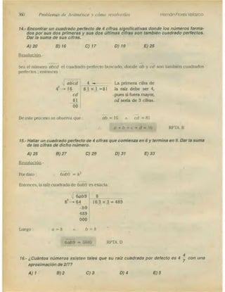 Problemas de aritmetica y como resolverlos