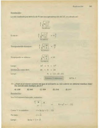 Problemas de aritmetica y como resolverlos