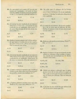 Problemas de aritmetica y como resolverlos
