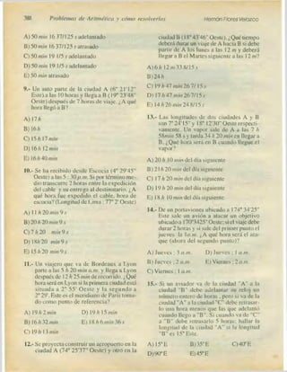 Problemas de aritmetica y como resolverlos