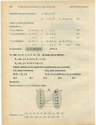 Problemas de aritmetica y como resolverlos