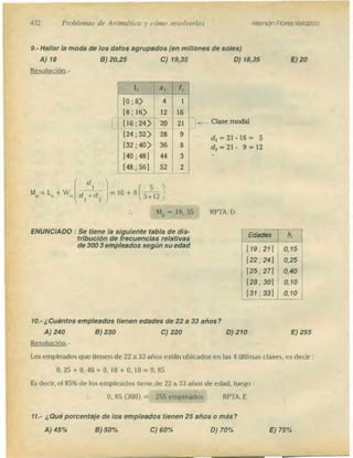 Problemas de aritmetica y como resolverlos