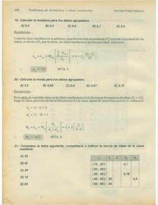 Problemas de aritmetica y como resolverlos
