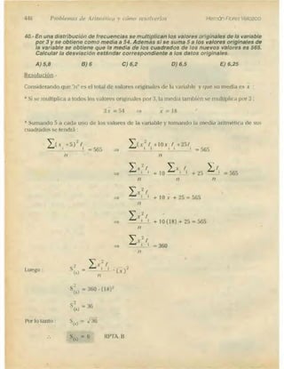 Problemas de aritmetica y como resolverlos