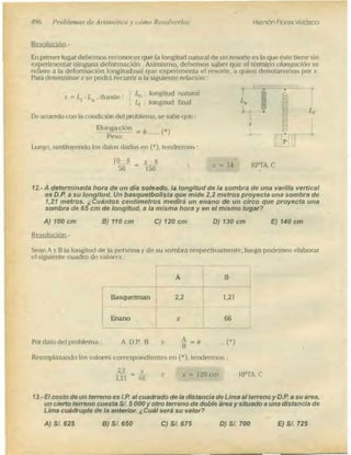 Problemas de aritmetica y como resolverlos